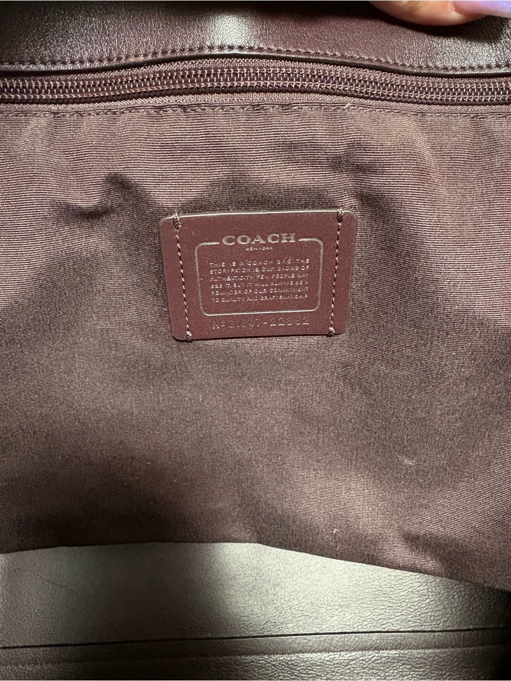 Coach metallic market tote large - Picture 6 of 6